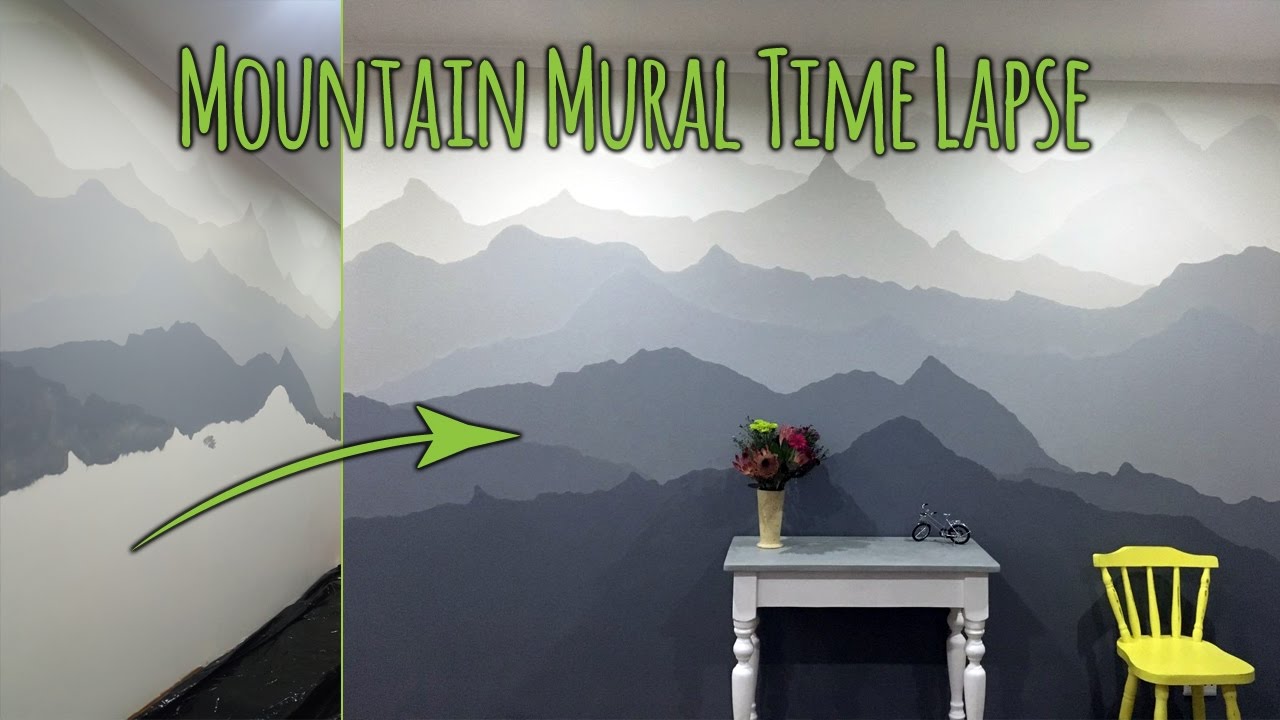 Mountain Mural Time Lapse