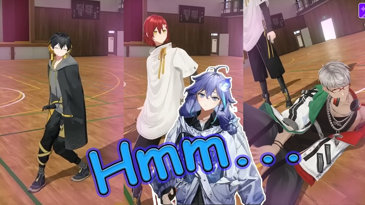 [ Holostars ] Holostars telephone game, but with dance instead [ Eng Sub ]