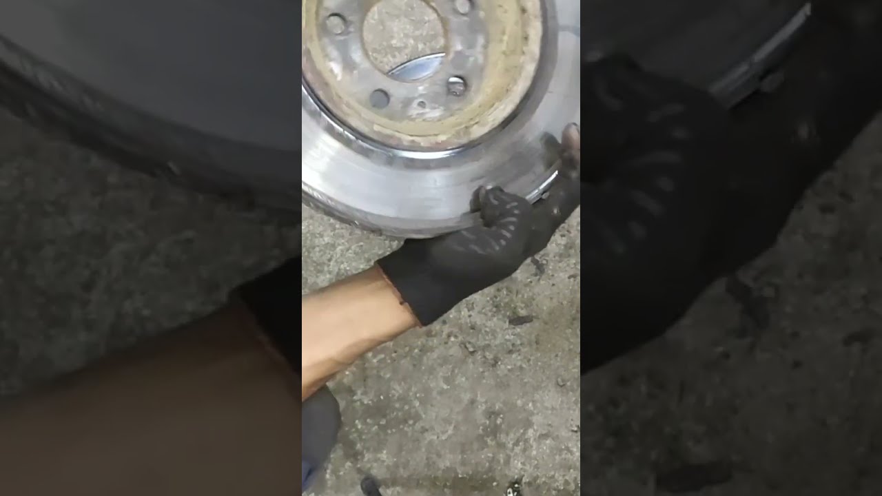 Шок! Что случилось с тормозным диском!😨