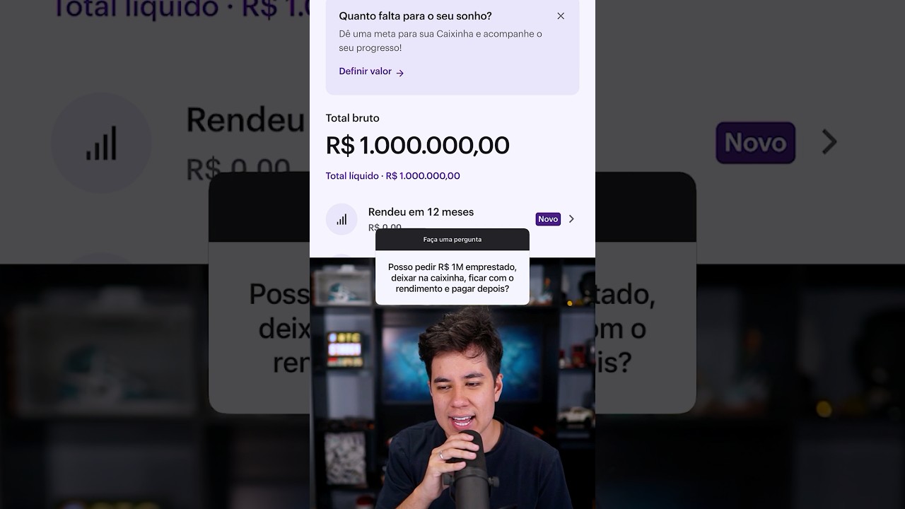 PEGAR EMPR&Eacute;STIMO E INVESTIR FAZ SENTIDO? #Shorts