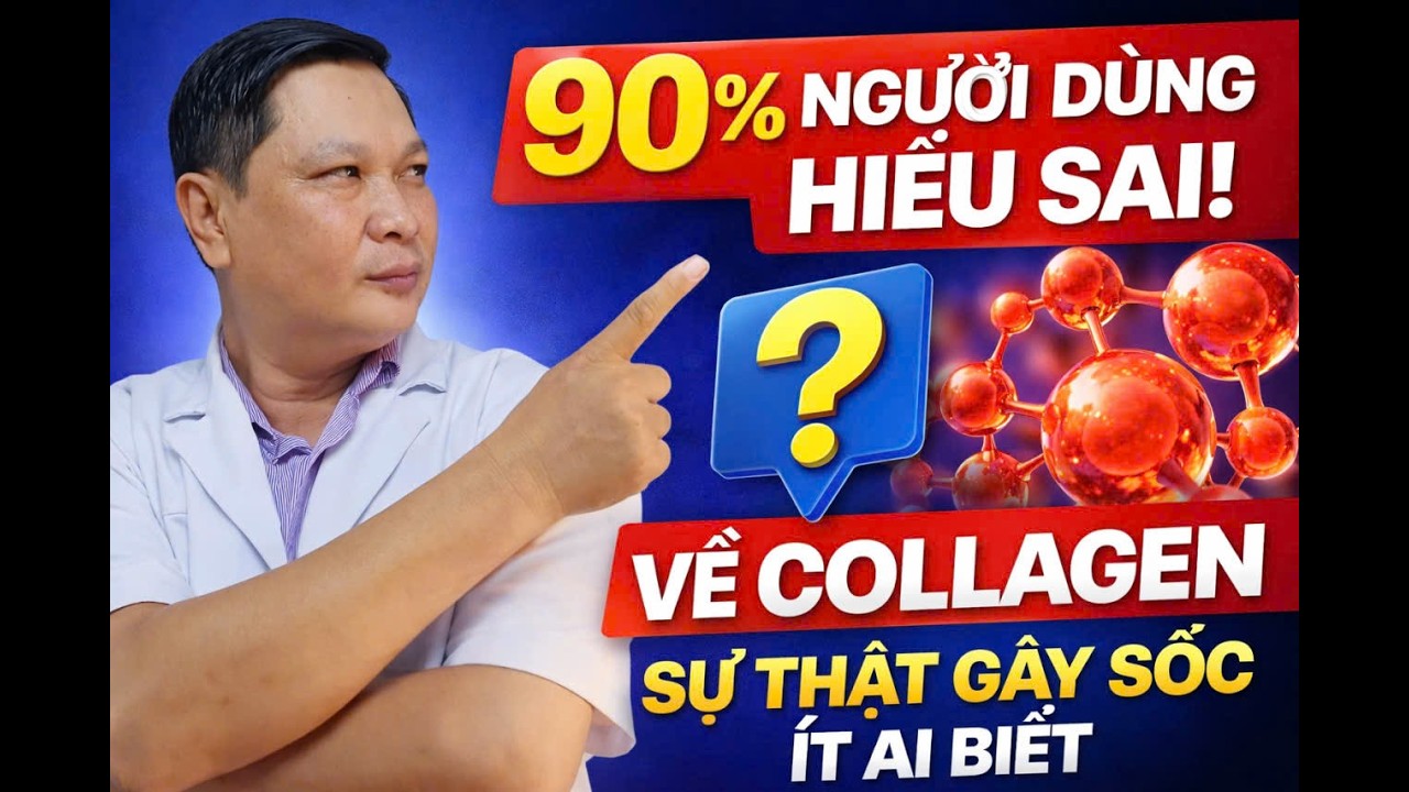 90% Người Dùng Hiểu Sai Về Collagen – Sự Thật Gây Sốc Ít Ai Biết