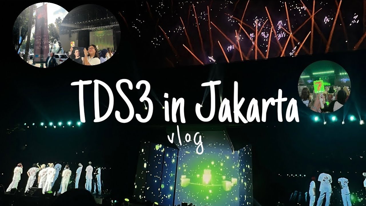 VLOG🎫🎀; NCT Dream TDS #3 in Jakarta!!💚