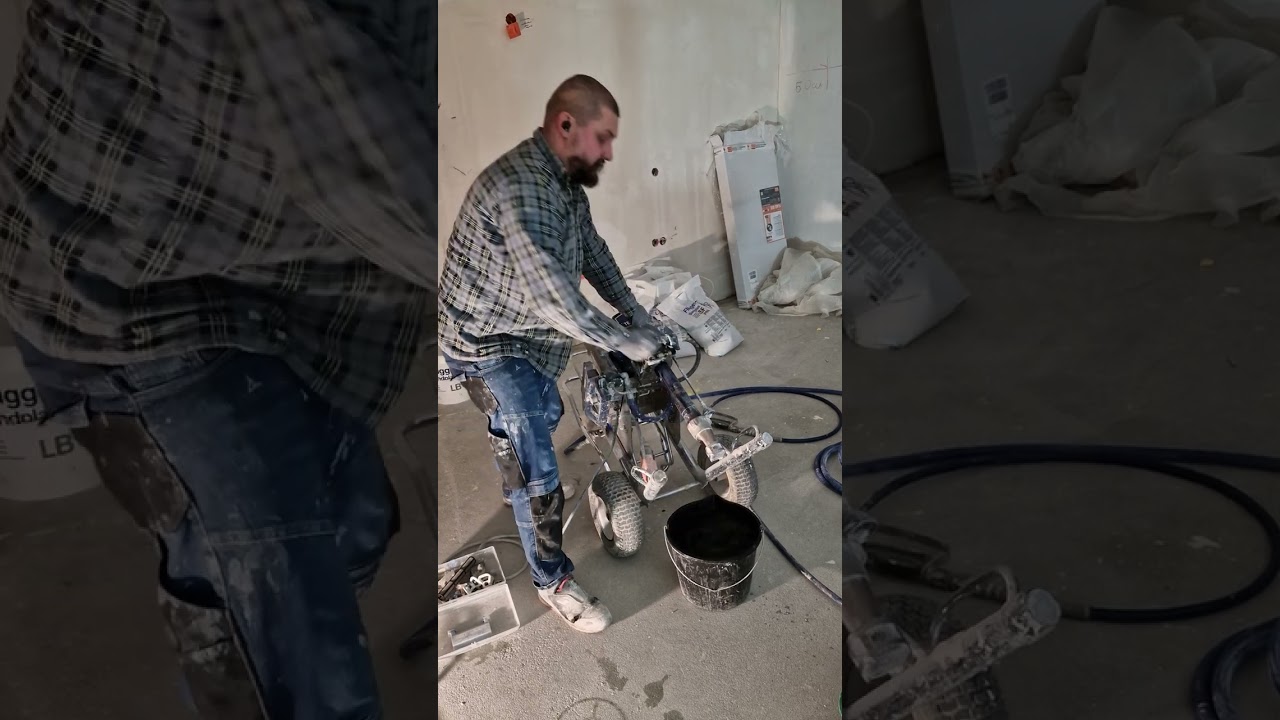 szpachlowanie Graco matk 7 pro contractor