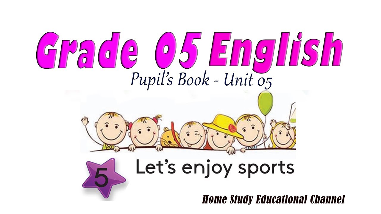 Grade 05 English Pupil's Book - Unit 05 (Lesson 03)