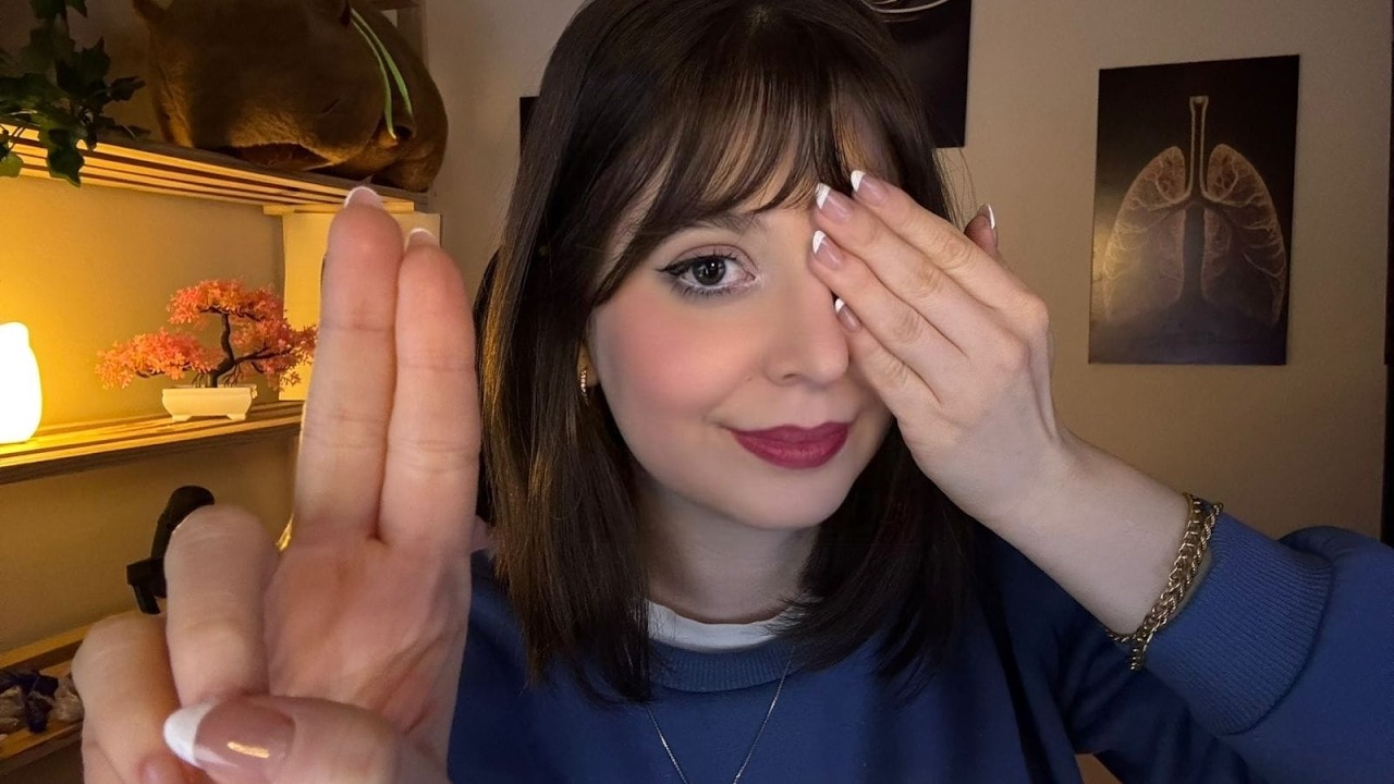 ASMR | Siga minhas instruções (obrigatório fechar os olhos no min 5:27)
