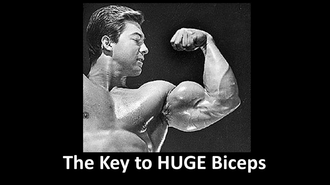 Larry Scott's Keys to Huge Biceps