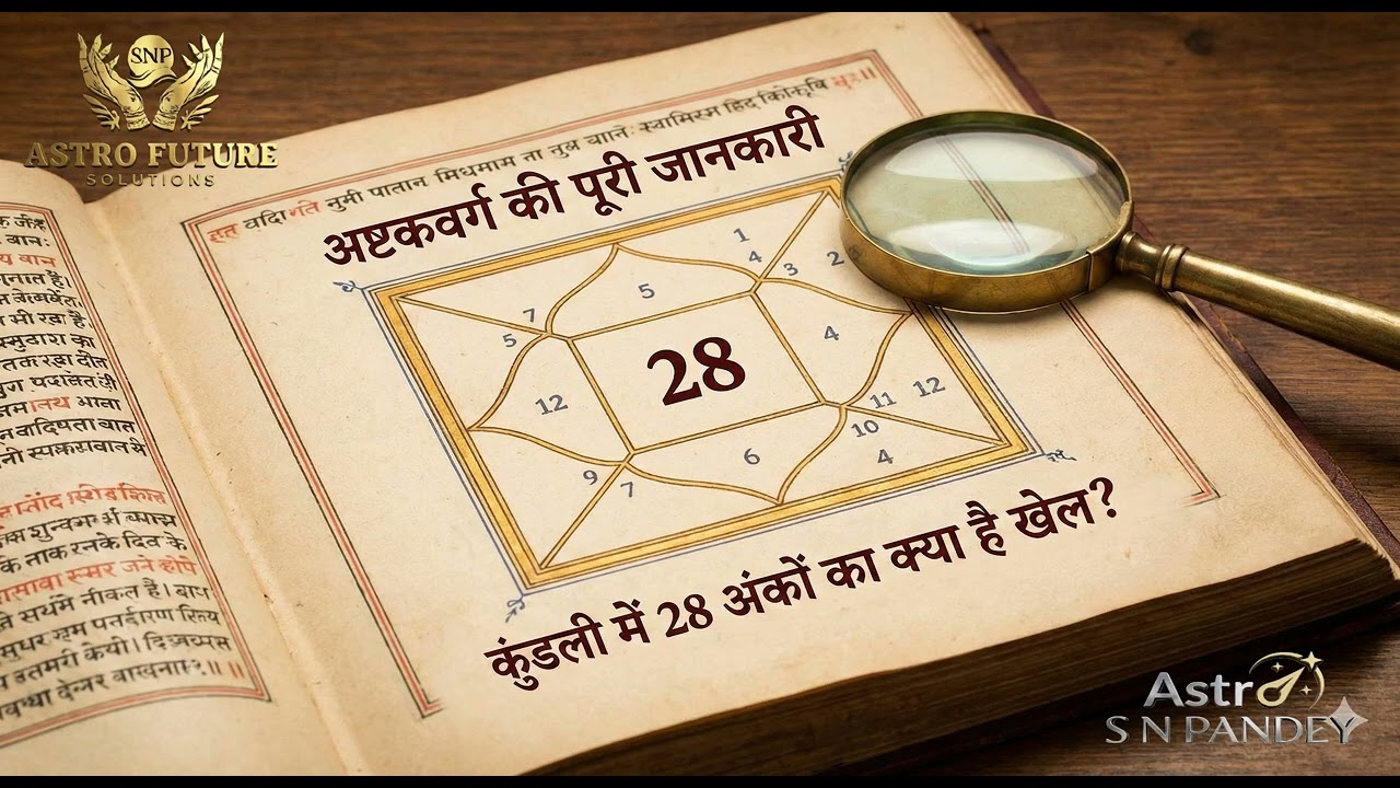 कुंडली में 28 अंकों का क्या है खेल अष्टकवर्ग की पूरी जानकारी