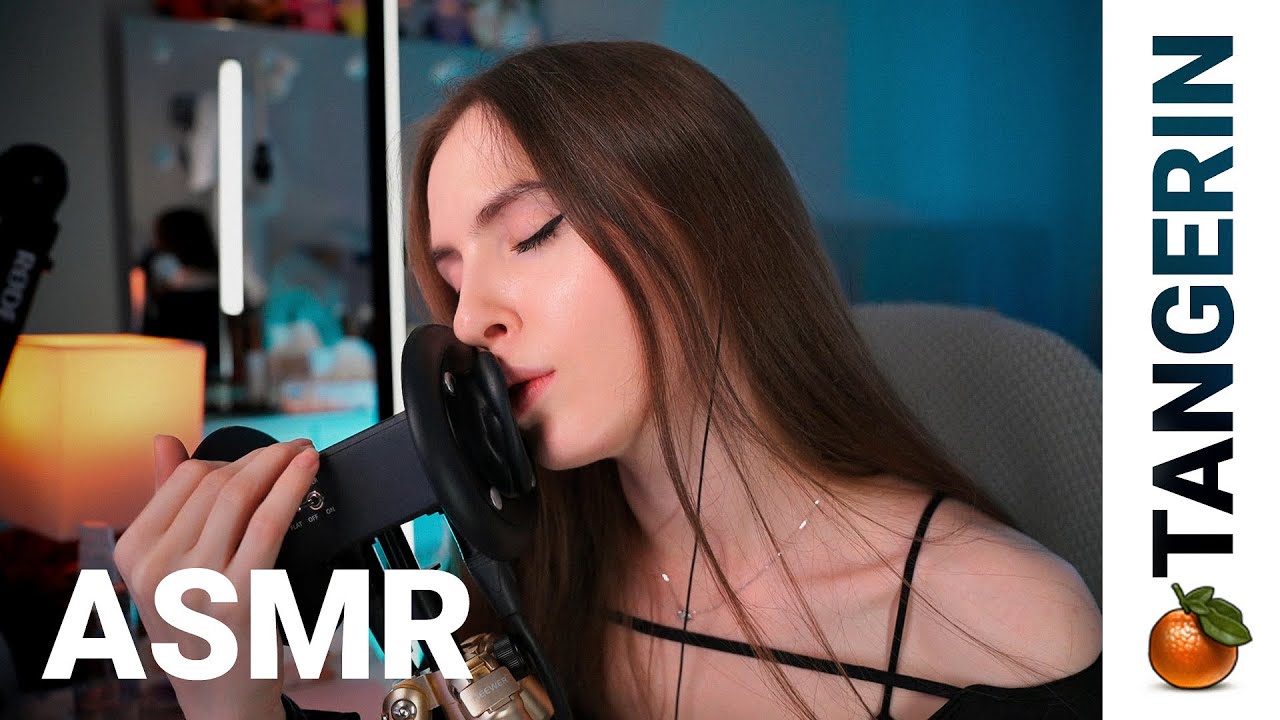 ASMR Gentle Dry Hands, Ear Cupping & Clothing Sounds | Tangerin