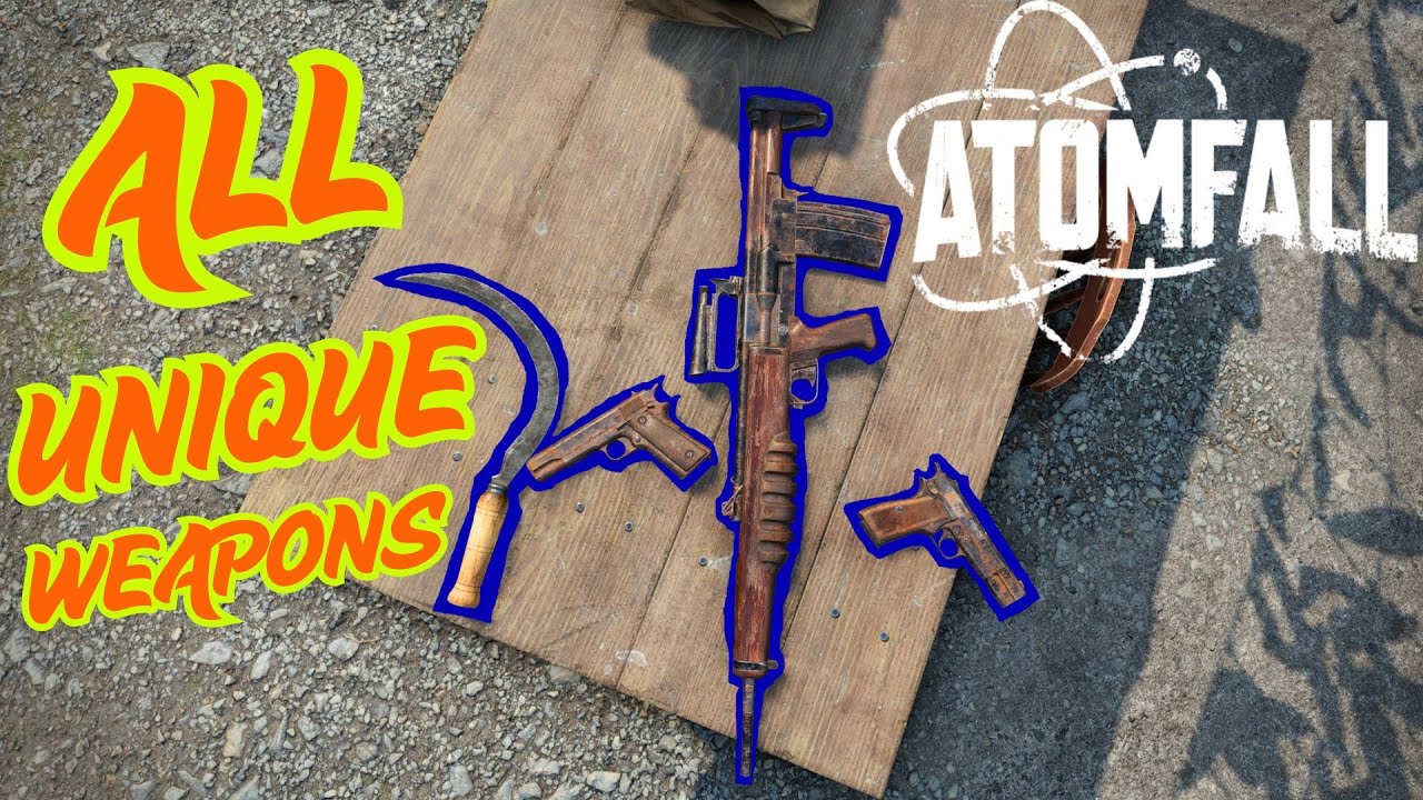 All Unique Weapons And How To Find Them In Atomfall!