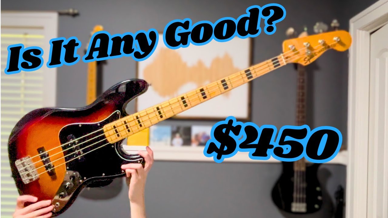 Should You Buy a Classic Vibe Squier Jazz Bass?