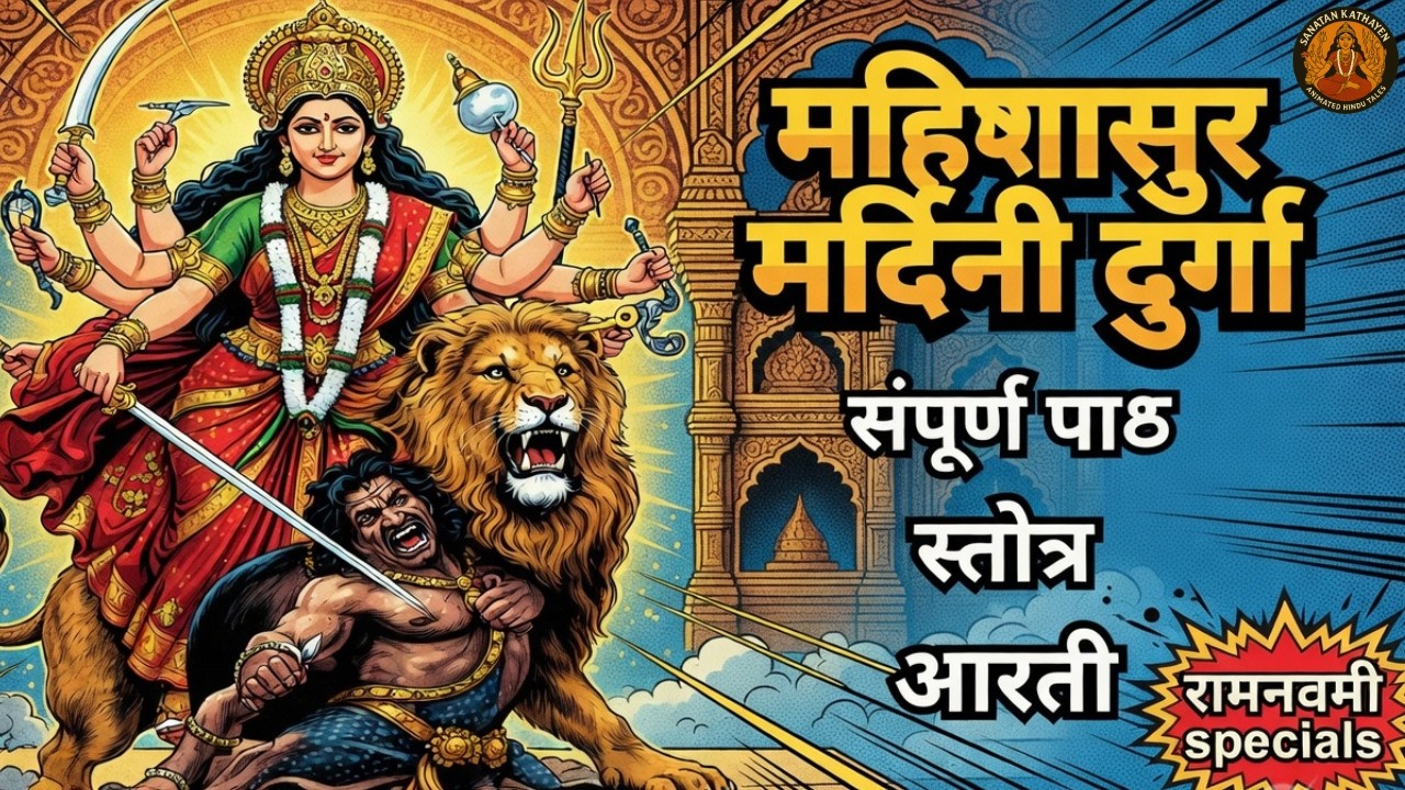 🔴 LIVE संपूर्ण दुर्गा शक्ति पाठ | चालीसा • महिषासुर मर्दिनी स्तोत्र • आरती | Ramnavmi Special 2026