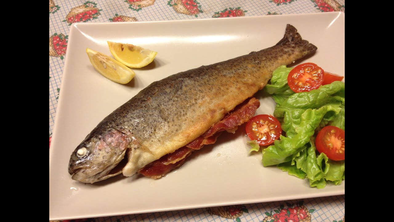 Trucha a la navarra (receta fácil)