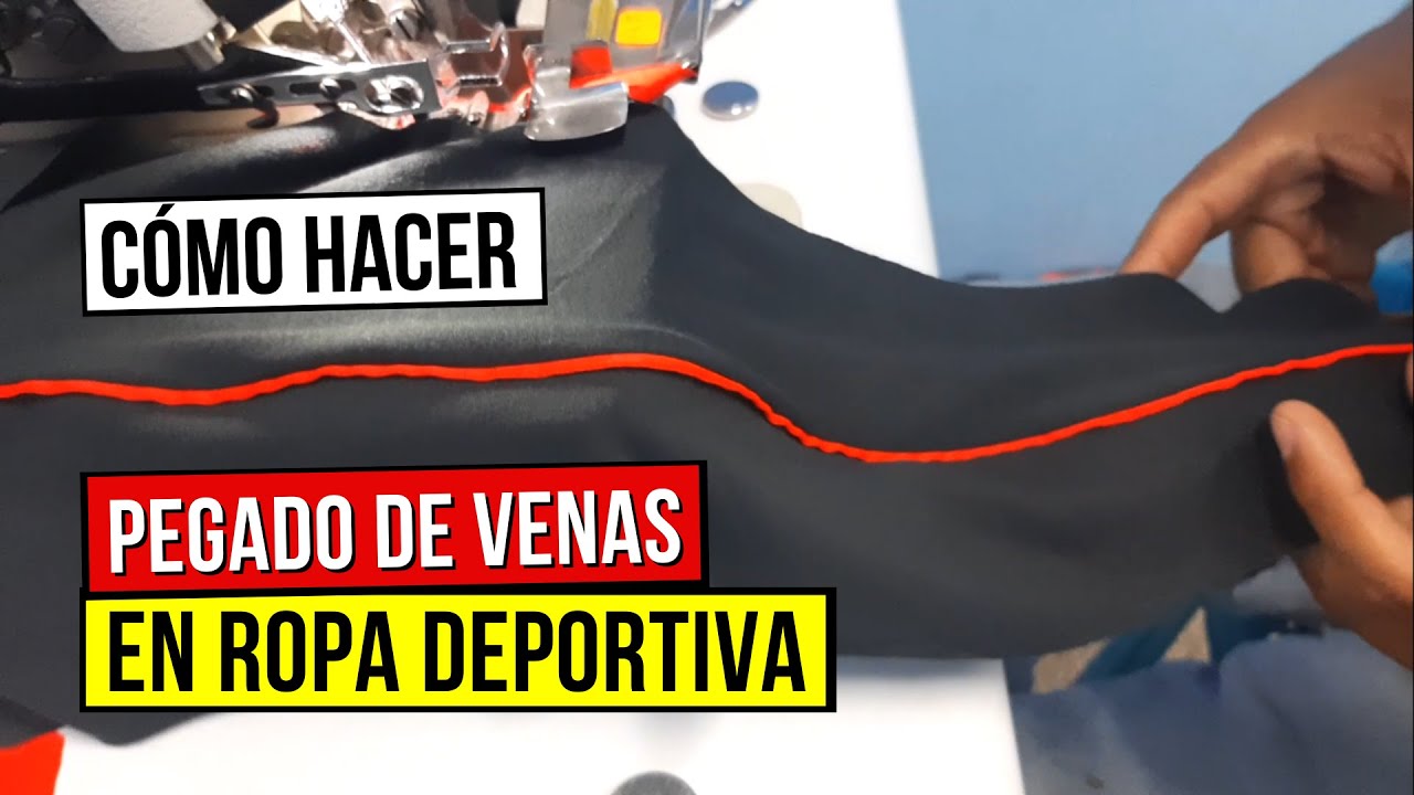CÓMO PONER VENAS EN ROPA DEPORTIVA - PASO A PASO