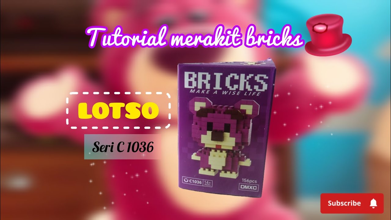 HOW TO BUILD LEGO BRICKS LOTSO CODE C1036 | TUTORIAL MERAKIT BRICKS LEGO LOTSO SERI C1036