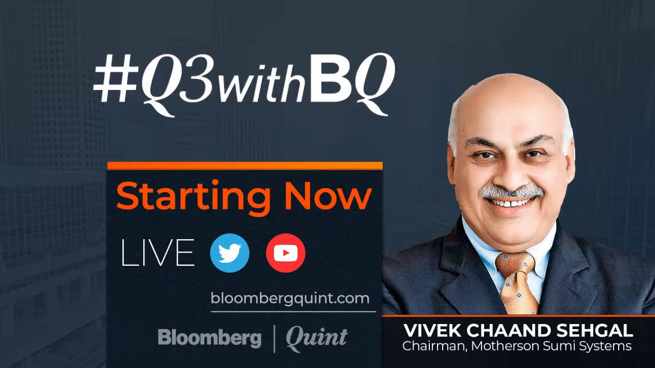 Motherson Sumi's Q3 Result: Chairman On Performance In Coming Months