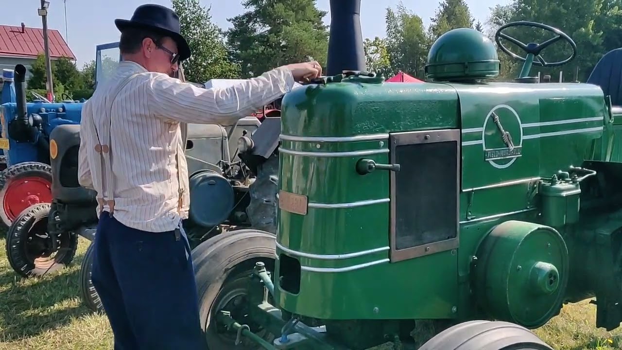 Field Marshall Tractor Start Up
