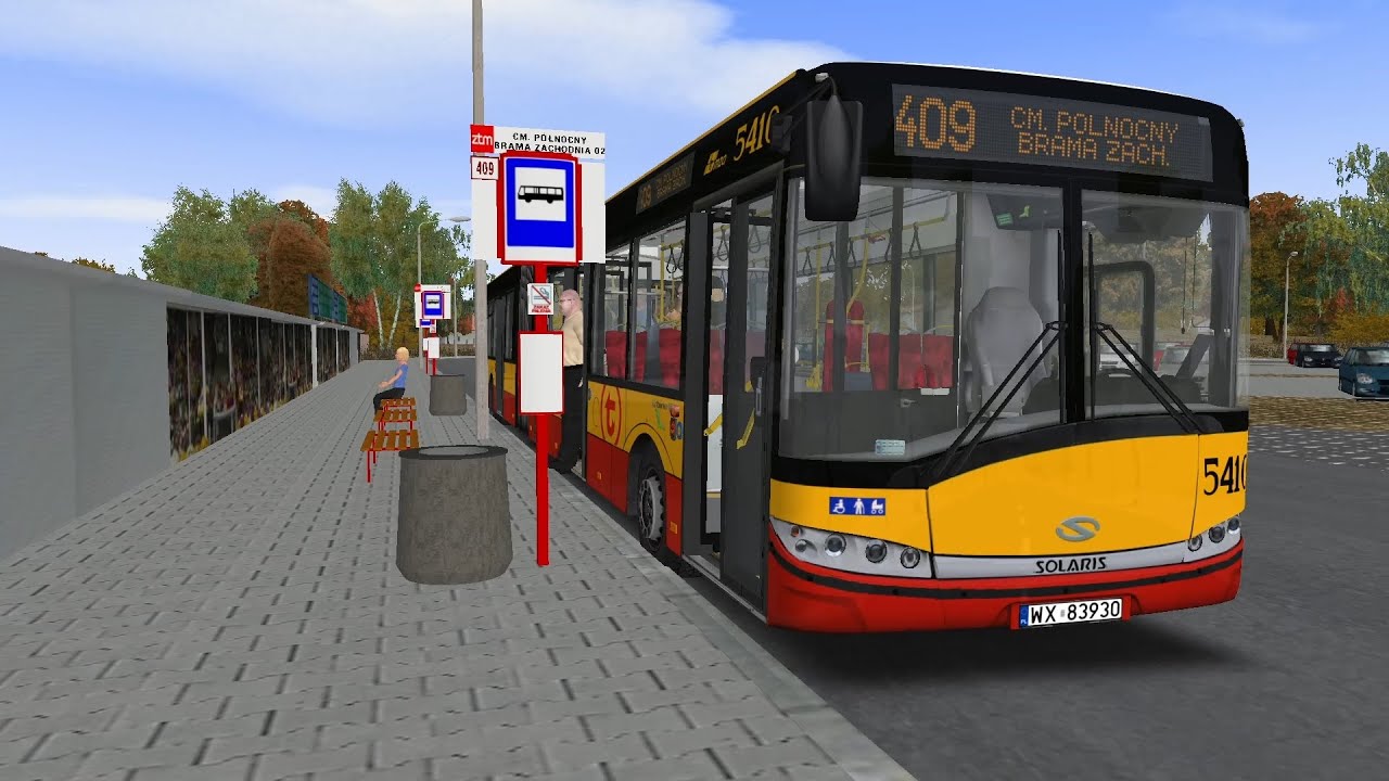OMSI 2 | Warszawa | Linia 409 | Metro Młociny - Cmentarz Północny Brama Zach.