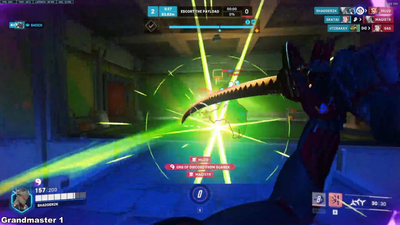 Overwatch 2 Highest Ranked Genji Shadder2k Predator Of Paraiso