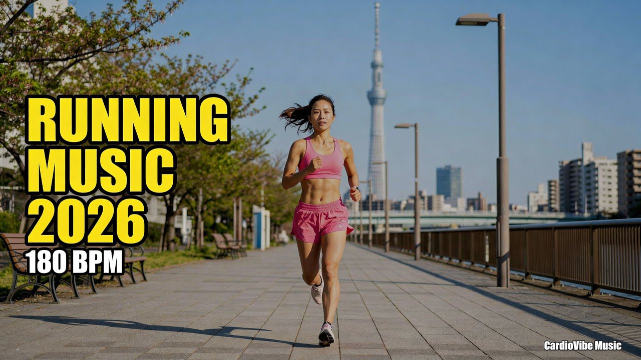 Running Playlist 2026 • 180 BPM Motivation Mix | Run With Me