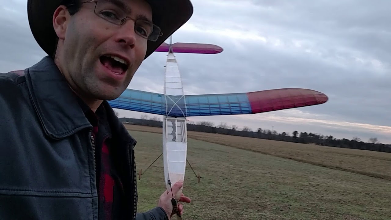 The Korda Wakefield is an awesome rubber powered airplane!