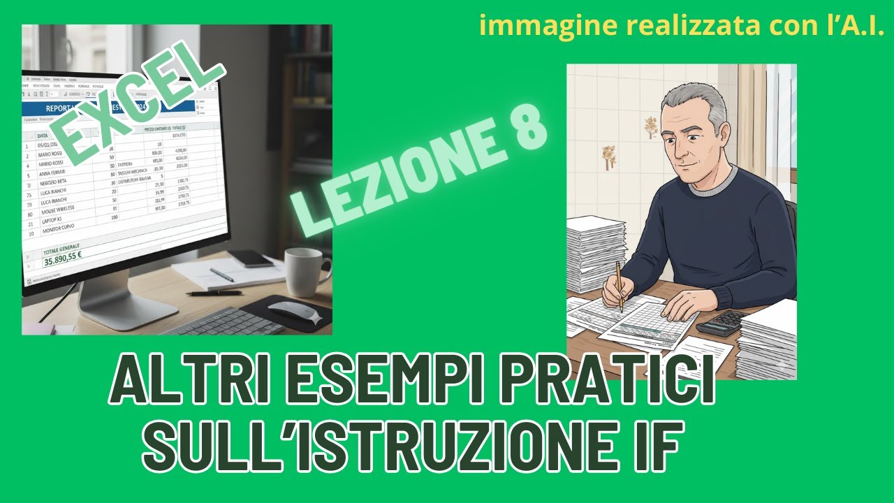 Il VBA di Excel - Lezione 8 - Altri usi dell'istruzione IF