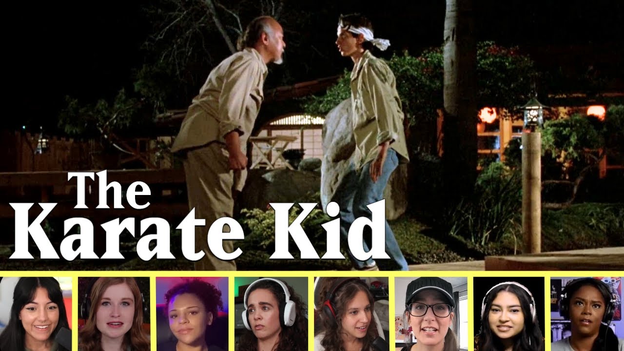 MR. MIYAGI TEACHING DANIEL DEFENSE | The Karate Kid (1984) Movie Reactions