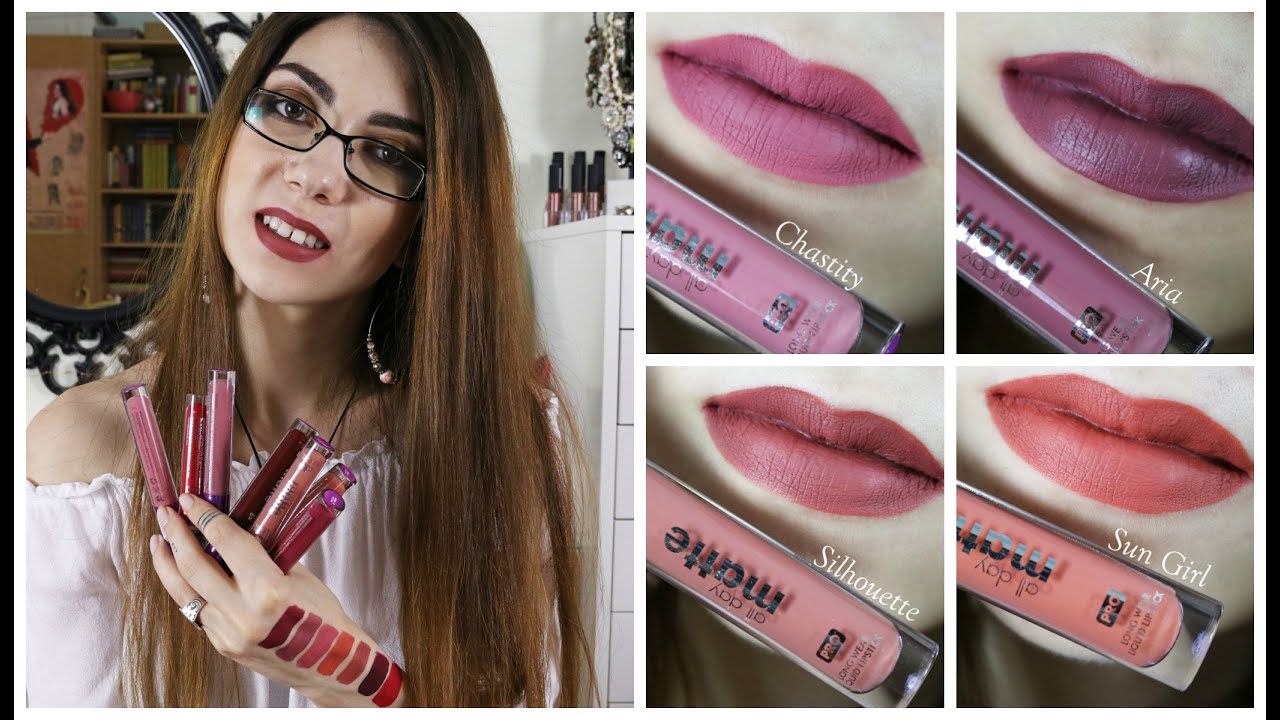 Boys'n Berries All Day Matte Swatches | Anitanna ♡