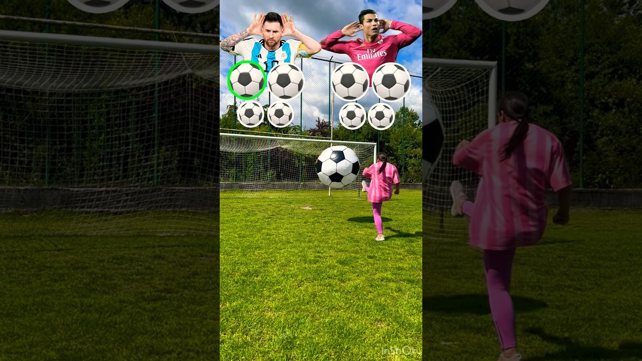 🐱Messi or Ronaldo? ⚽️ #challenge #foryou #funny #soccer #football #messi #ronaldo