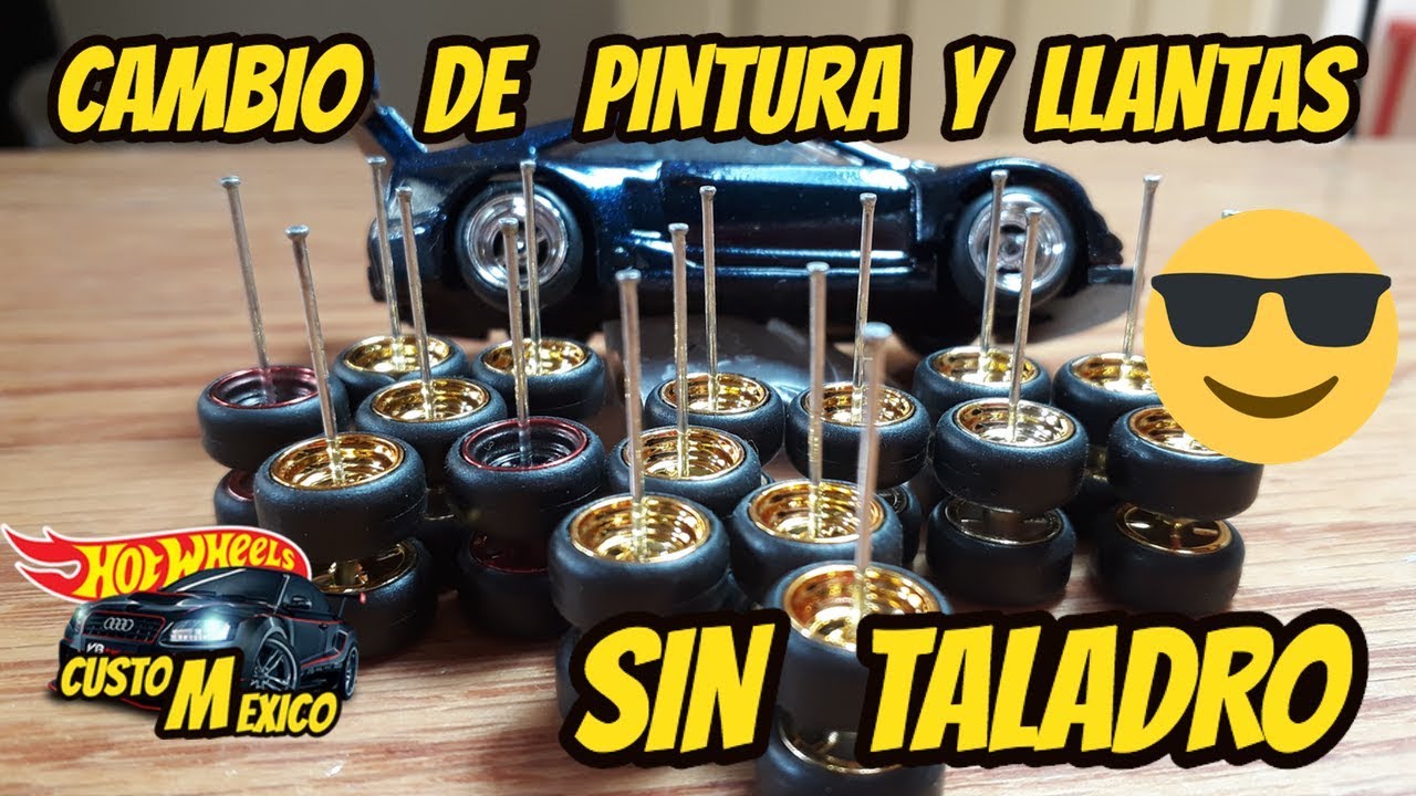 Pinta tus hot wheels sin abrirlos | Cambio de pintura sin taladro
