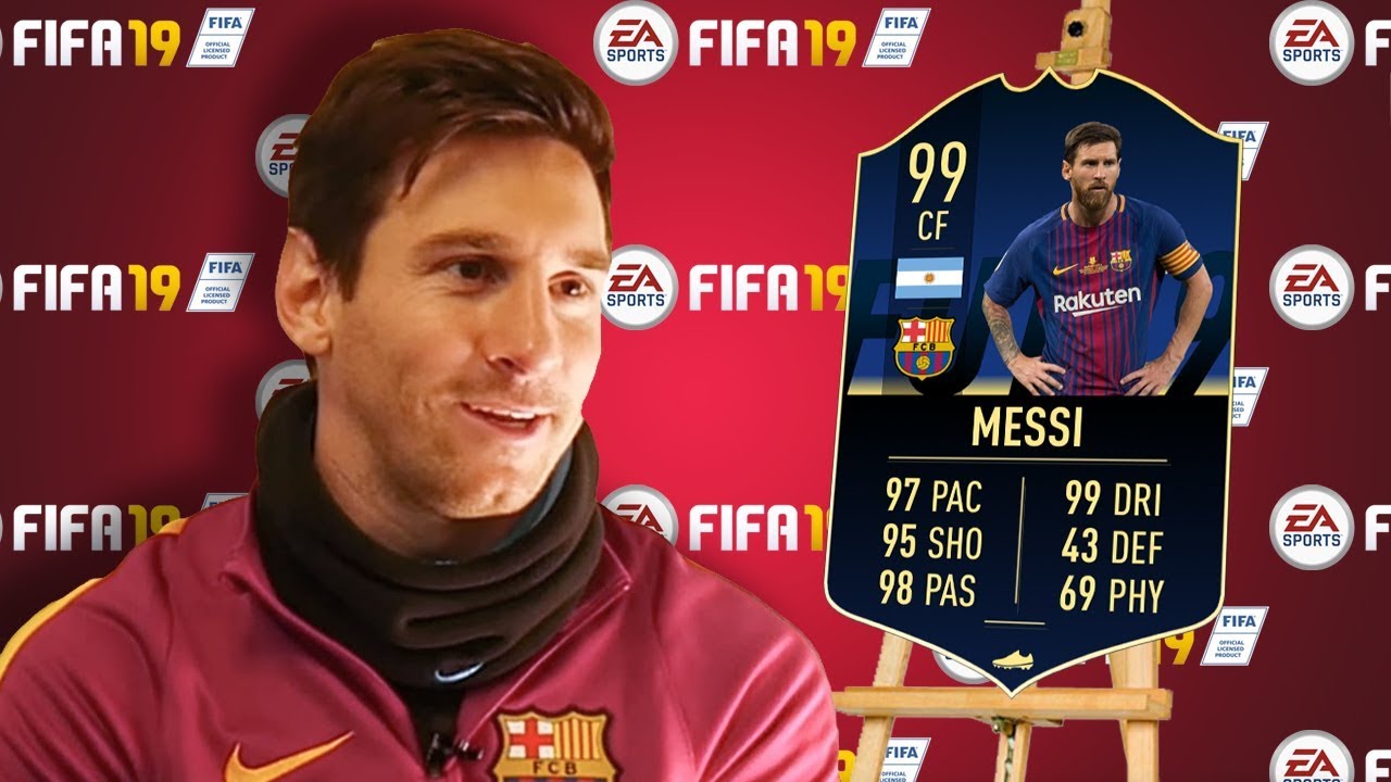 Messi vs Ronaldo FIFA Rating.. PROOF Who's Better! (FIFA 10 - FIFA 19)