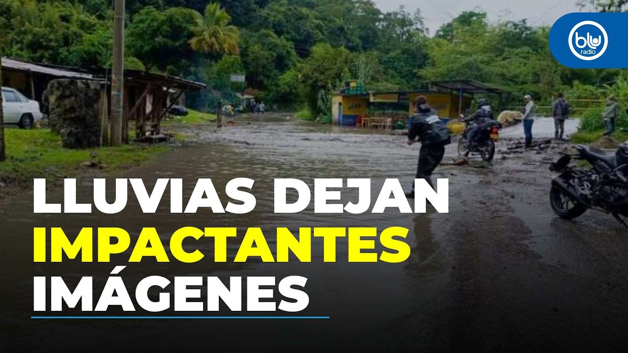 ¿Qué está pasando en Cundinamarca? Alerta roja por desbordes y derrumbes