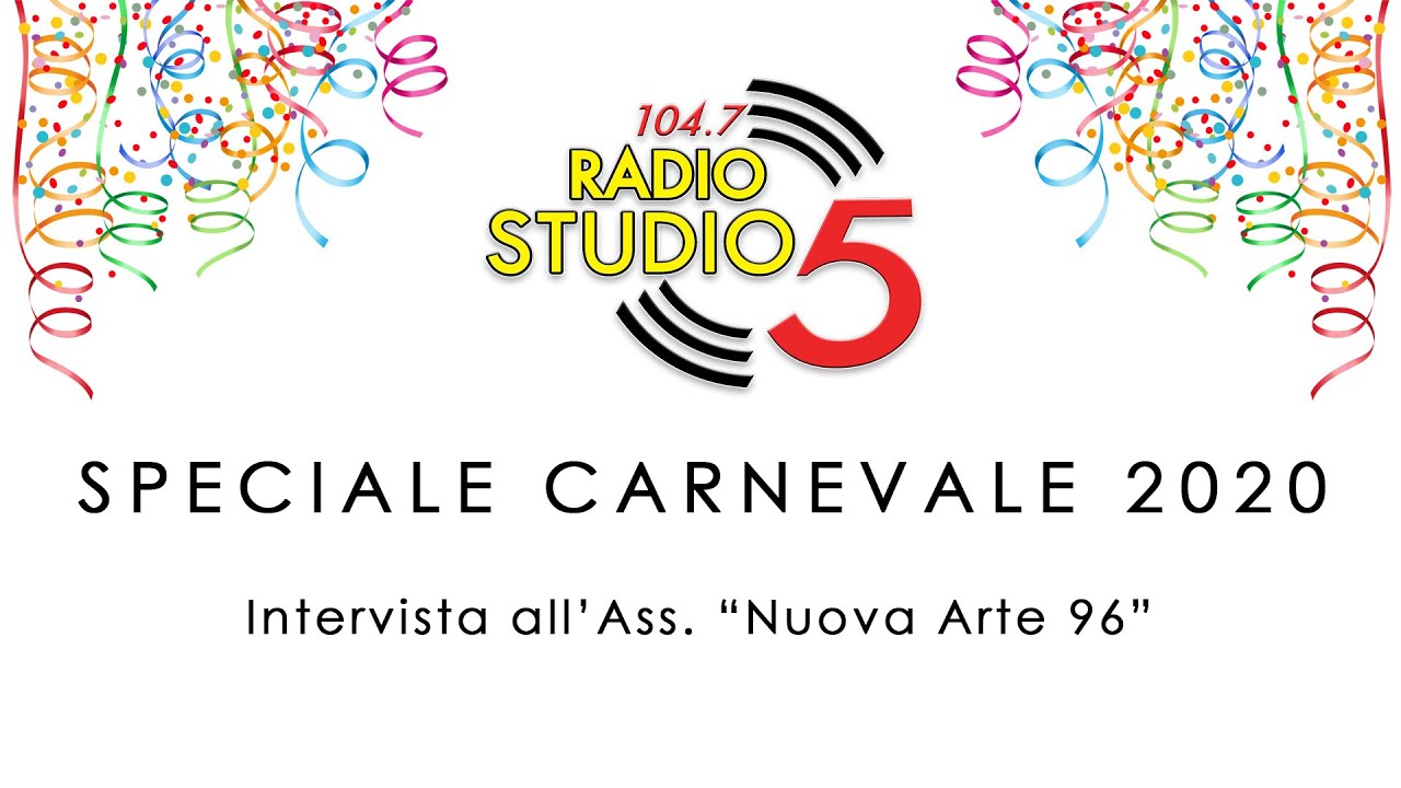 Ass. NUOVA ARTE '96 [Intervista] - Carnevale di Sciacca 2020 - Radio Studio 5 Sciacca
