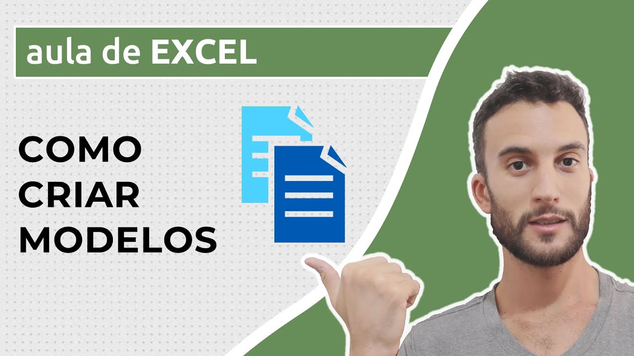 Como criar MODELOS no EXCEL