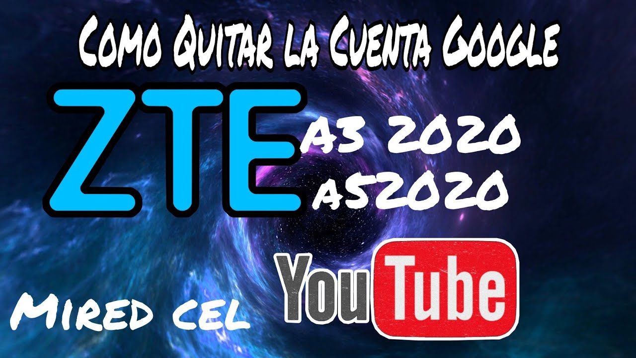 FRP Como quitar la cuenta Google ZTE A3 2020 A5 2020 sin PC Última seguridad