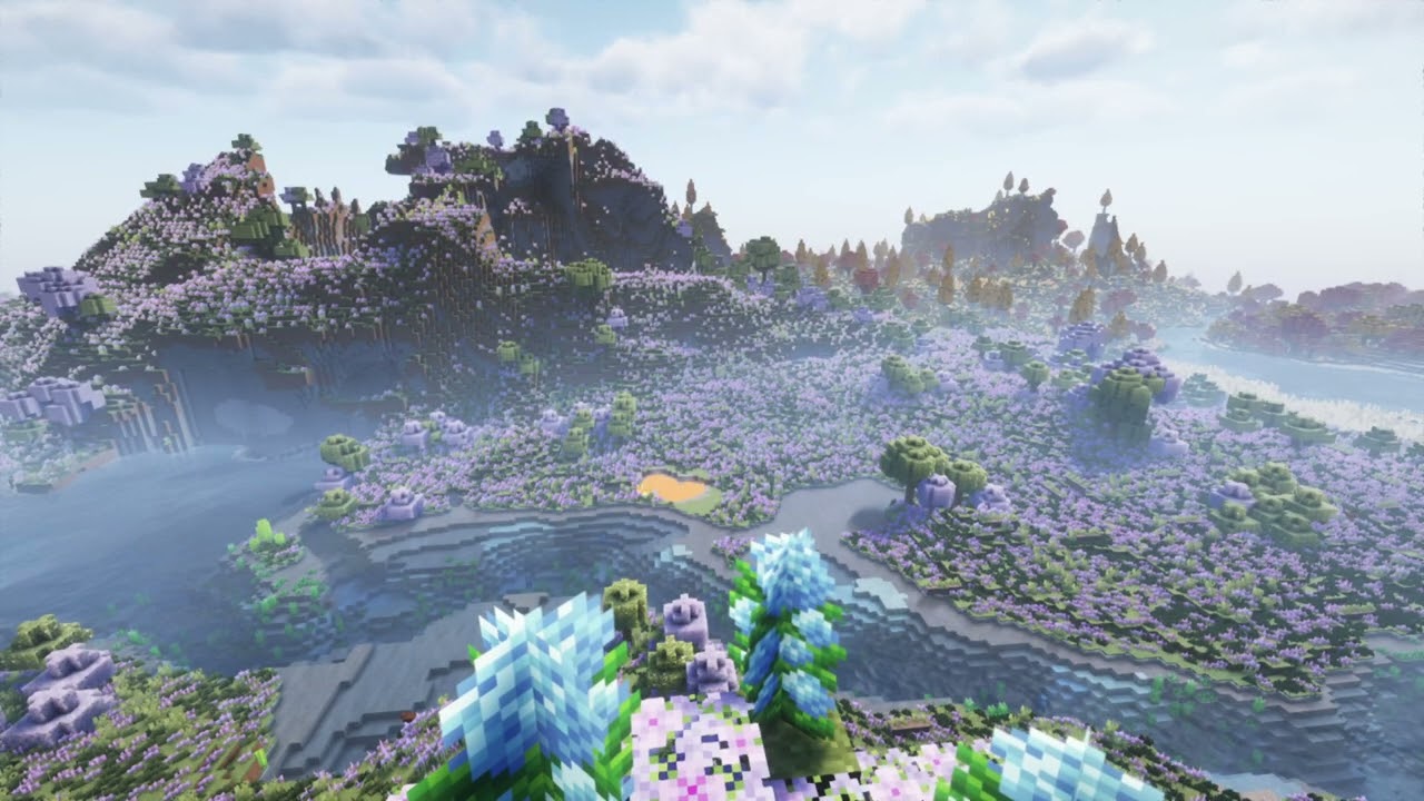 Chill music Sonic frontiers (Minecraft)