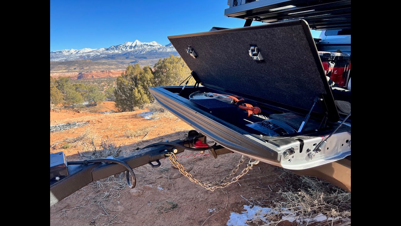 Ford Ranger (US) Tailgate Storage Install - Huracan Fab