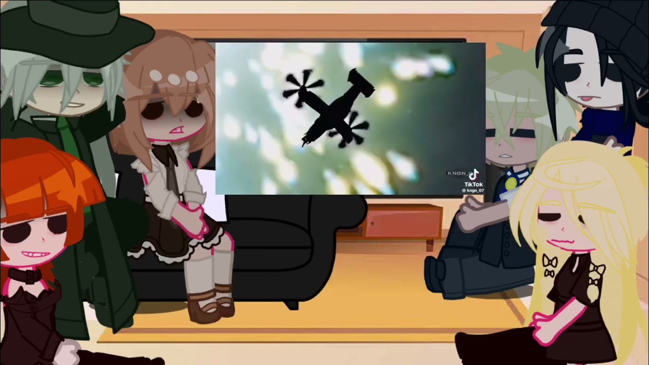 Gacha conan react my Black shirit Organization conan with Haibara. By:me Gacha Club/ [Ginsherry]