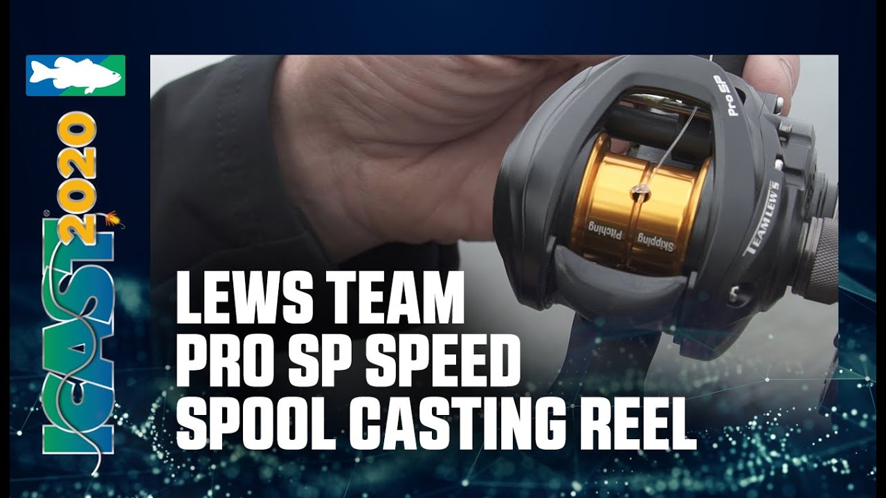 Lews Team Pro SP Speed ​​Spool Casting Reel с Кевином Вандамом | ICAST 2020