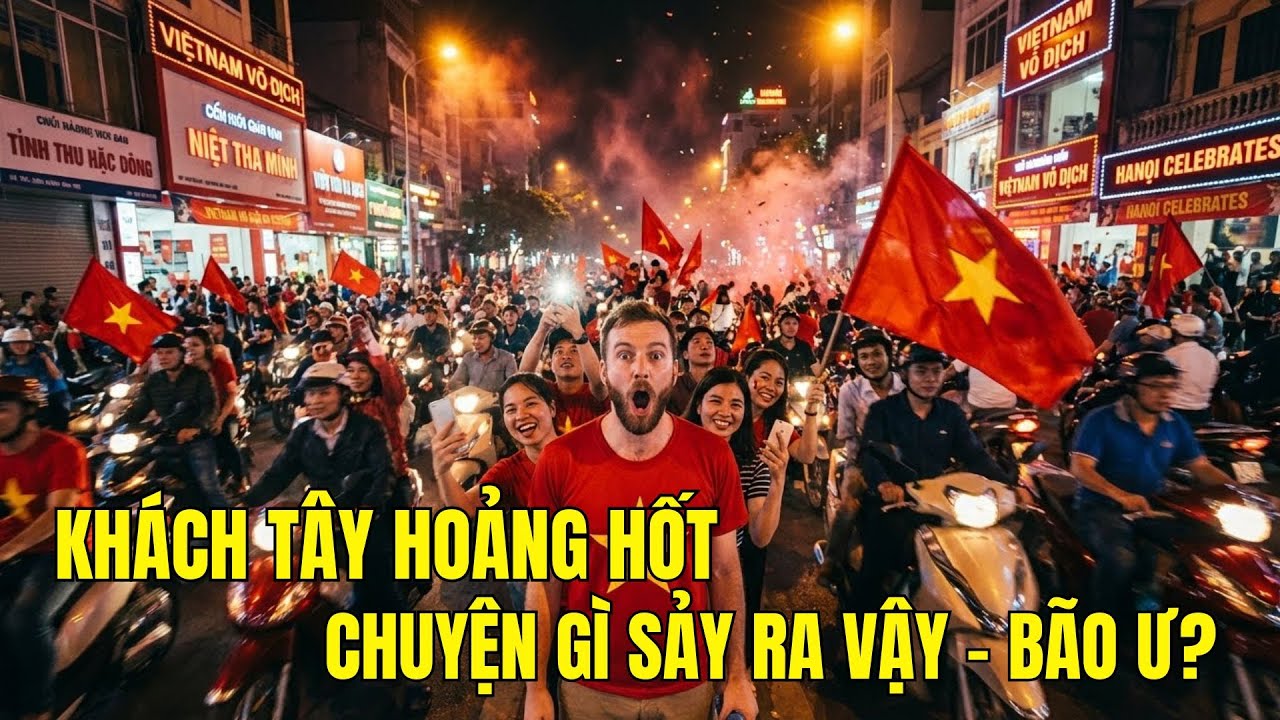 Người Anh Sốc Nặng: Đến Du Lịch - Cả Hà Nội Bỗng Im Lặng Rồi Nổ Tung