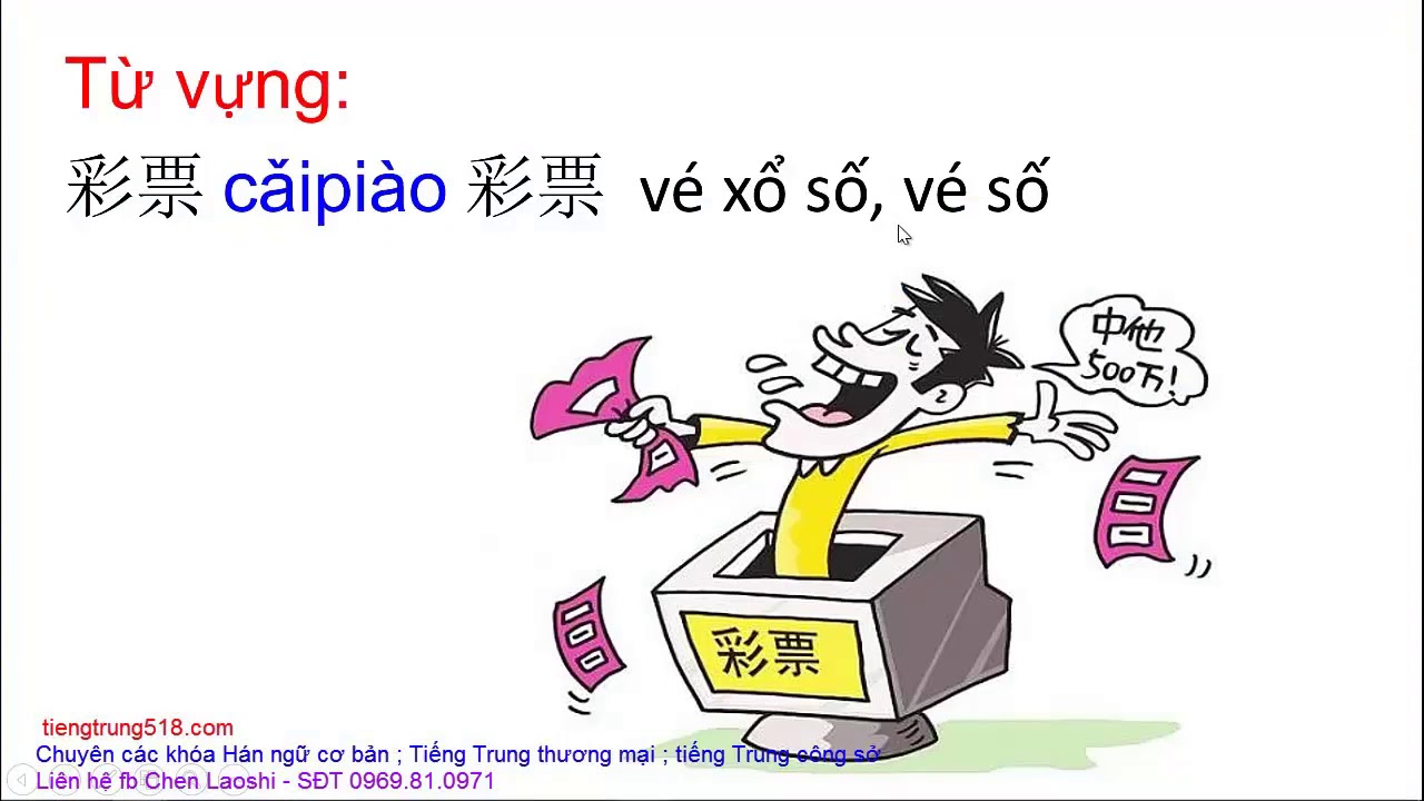 5000 từ vựng tiếng Trung thông dụng - Tập 29