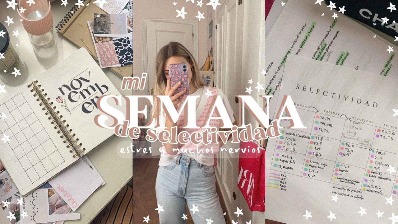 MI SEMANA DE SELECTIVIDAD || estr&eacute;s, mental breakdown... | Marina Ggie 🐰