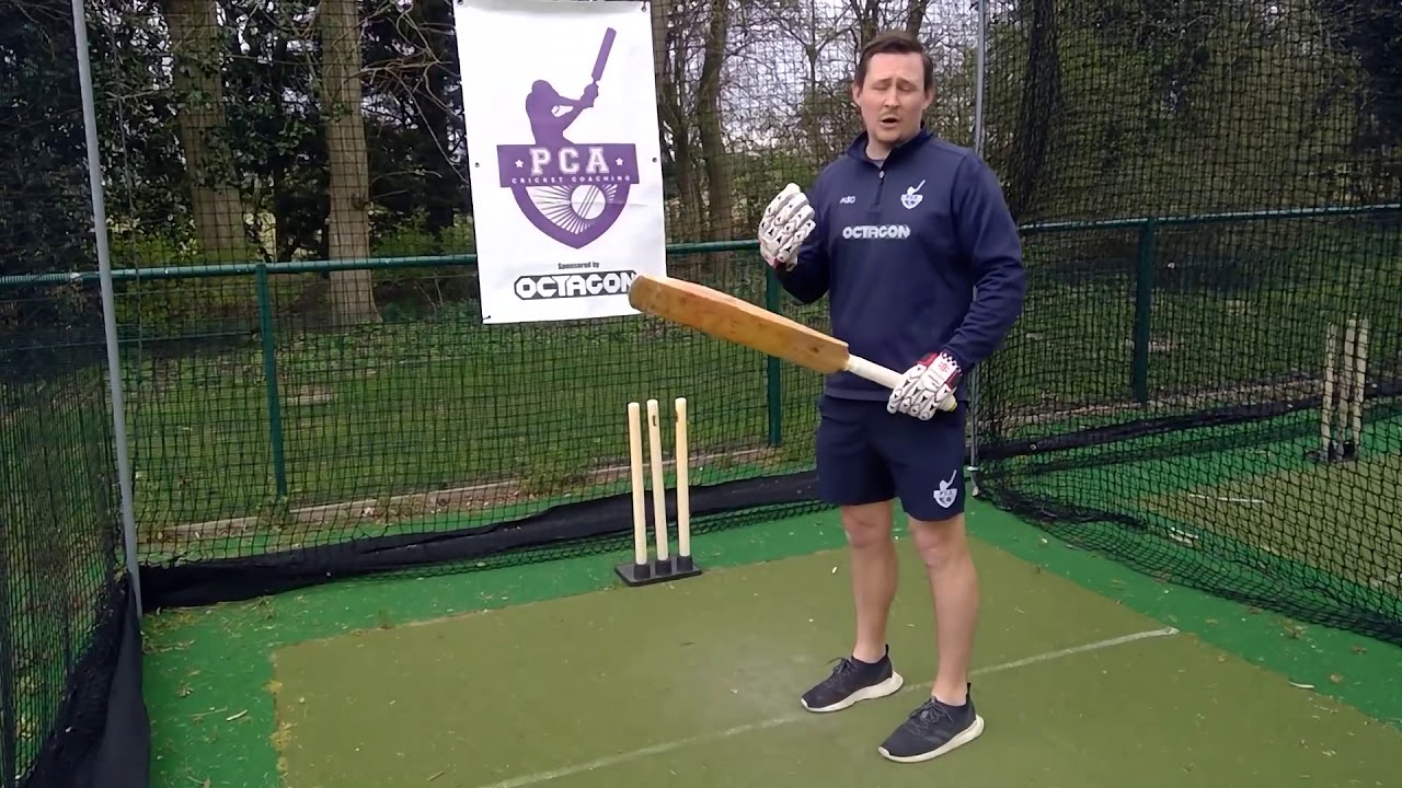 BATTING DRILLS- HOW TO STRENGTHEN YOUR TOP HAND- Cricket coaching tips and drills.