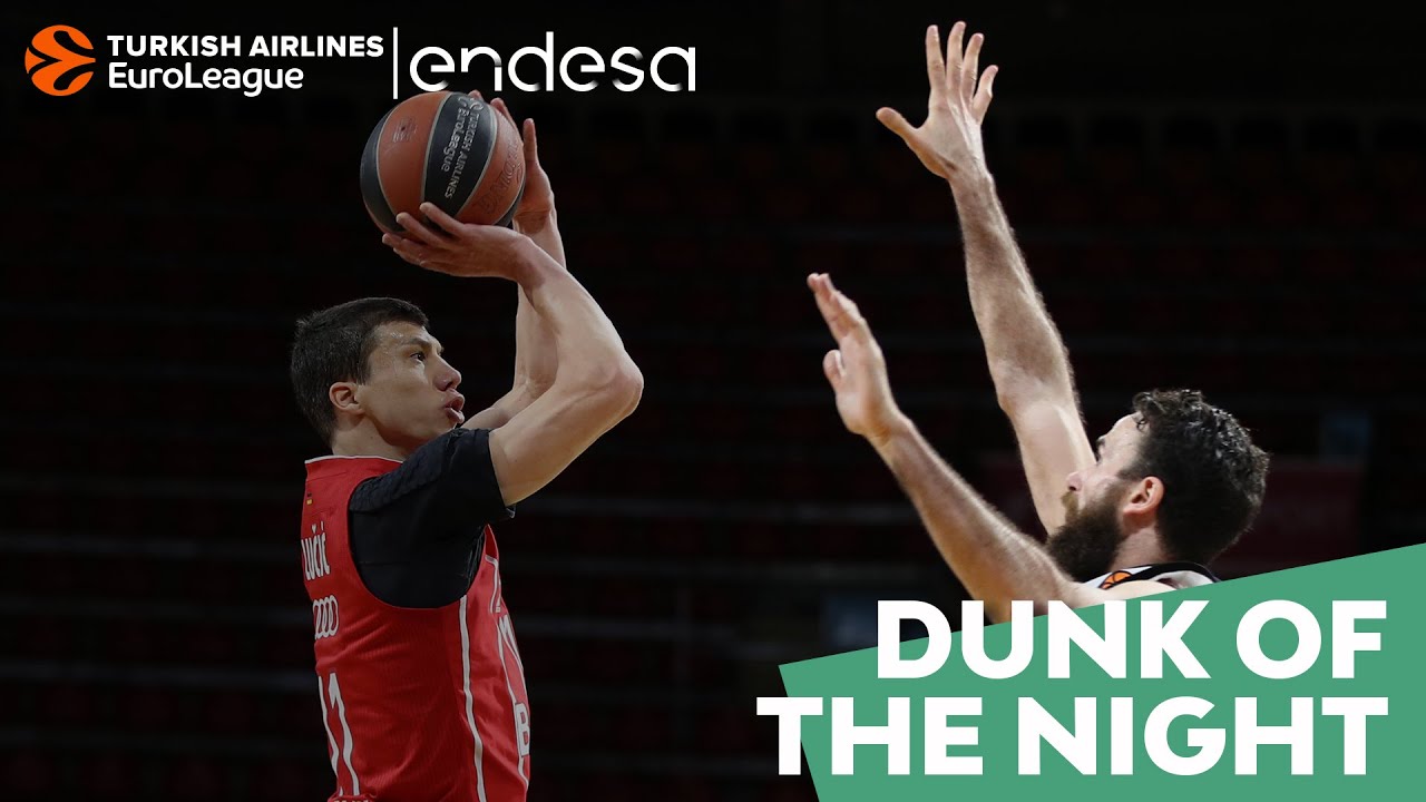 Endesa Dunk of the Night: Vladimir Lucic, FC Bayern Munich