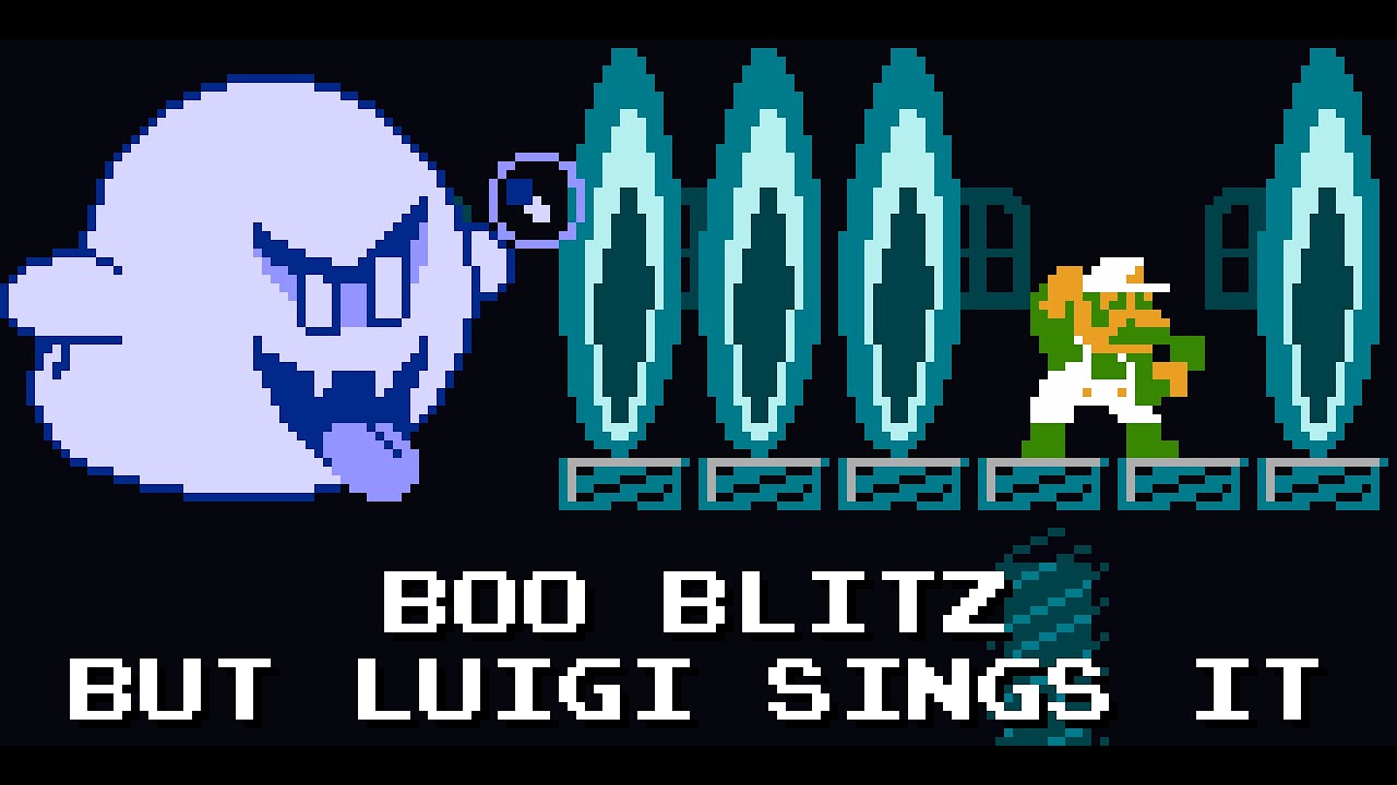 SMB Funk Mix DX Boo Blitz but Luigi sings it