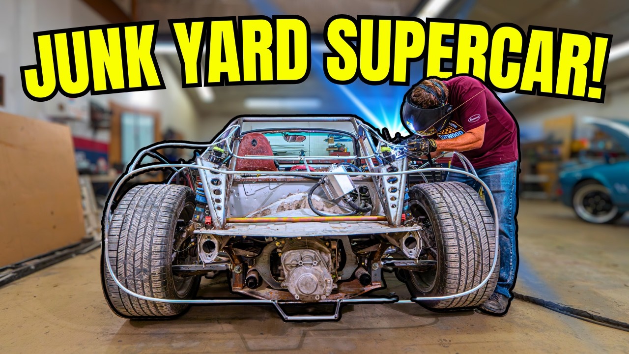 $500 Porsche to 1960's Inspired Supercar: Rear Body Fabrication! (Project Jigsaw #46)
