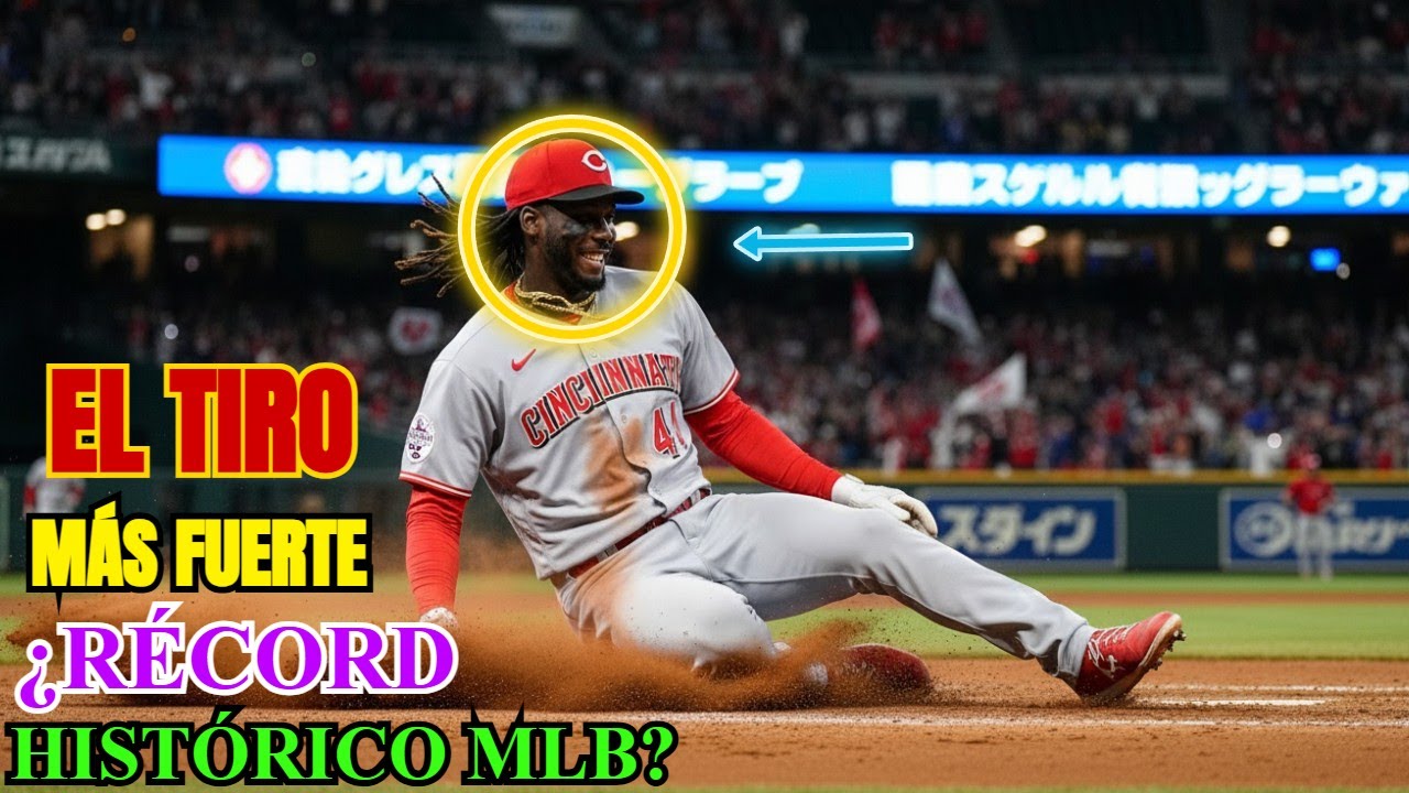 EL TIRO MÁS FUERTE de Elly De La Cruz: ¿Récord histórico de la MLB?