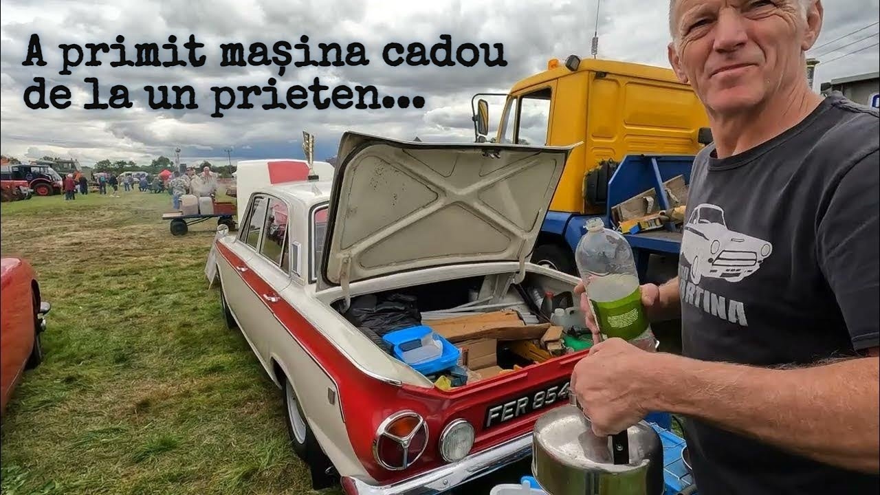 'Earls Barton Transport Show 2023' Marea Britanie |  Mașini clasice, camioane, vehicule cu abur