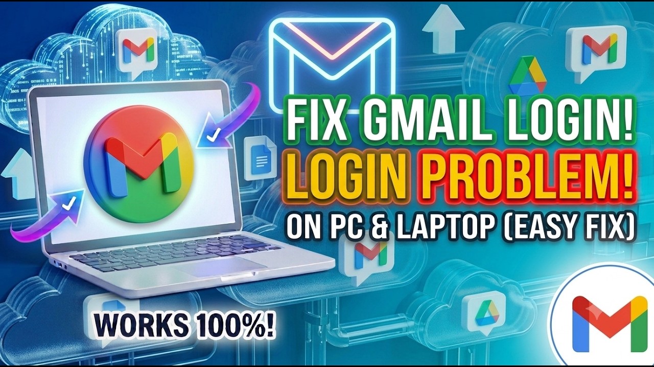 How to Fix Gmail Login Problem in Chrome on PC/Laptop (Easy Fix)