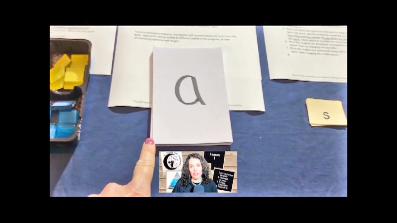 Materials Needed for an Orton-Gillingham Lesson