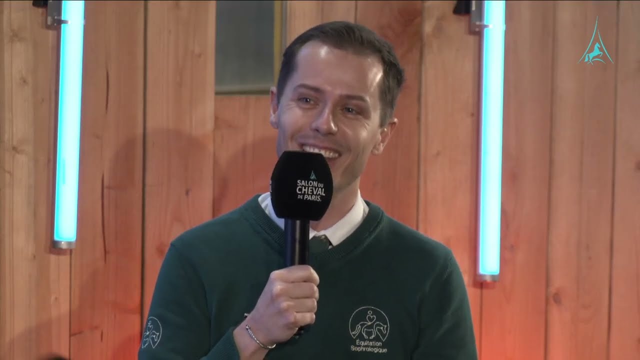 Respiration et Sophrologie en équitation - Interview Romain Basmaison - Salon du Cheval Paris  2025